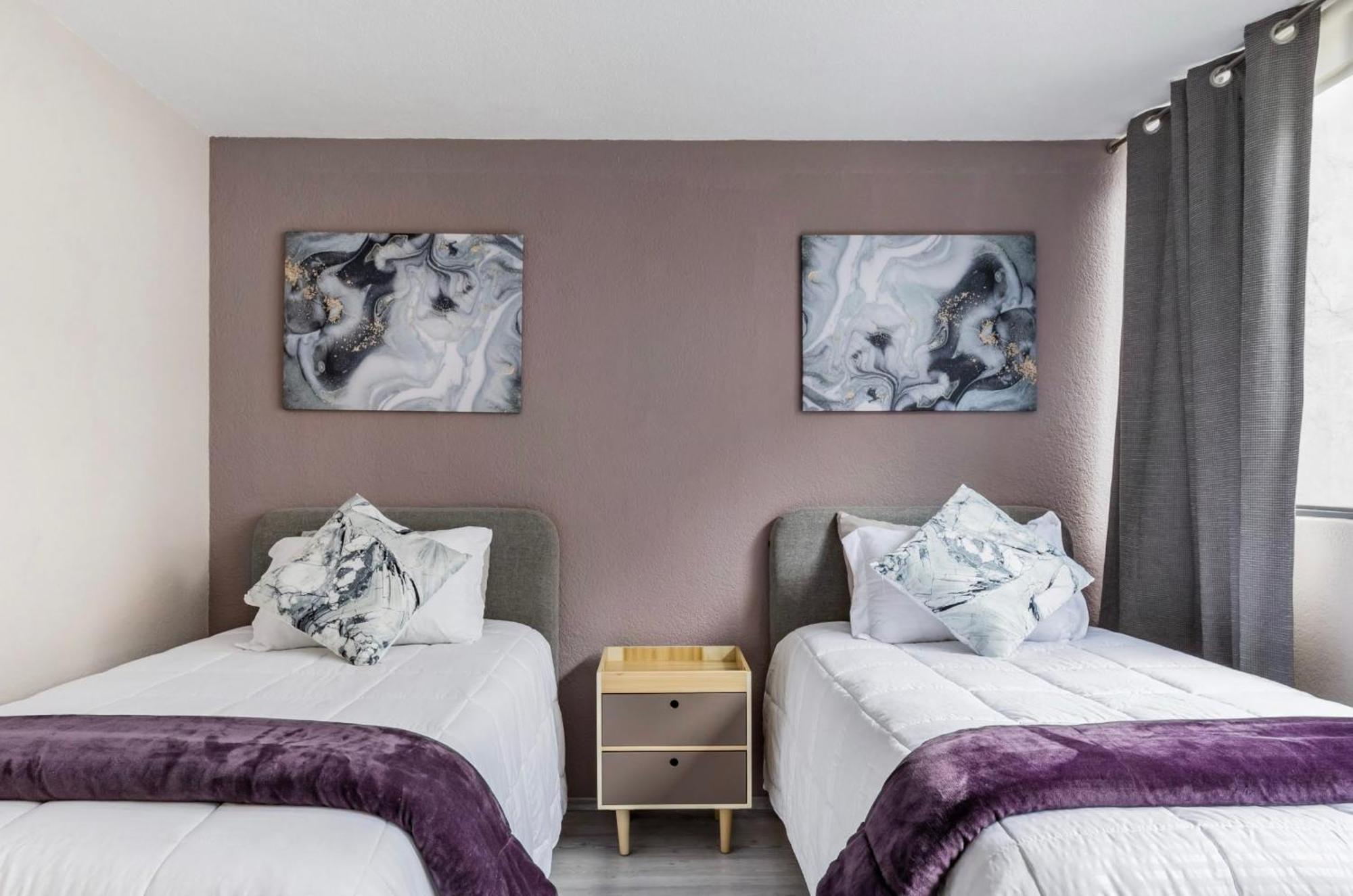 מקסיקו סיטי Cozy Roma Norte Flat - Parking- Wifi - Sleeps 6 מראה חיצוני תמונה